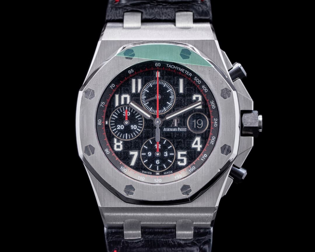 Audemars Piguet Royal Oak Offshore Chronograph "Vampire" SS / Alligator