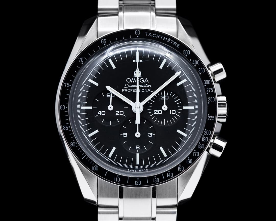 Omega Speedmaster Professional Moonwatch Black Dial  