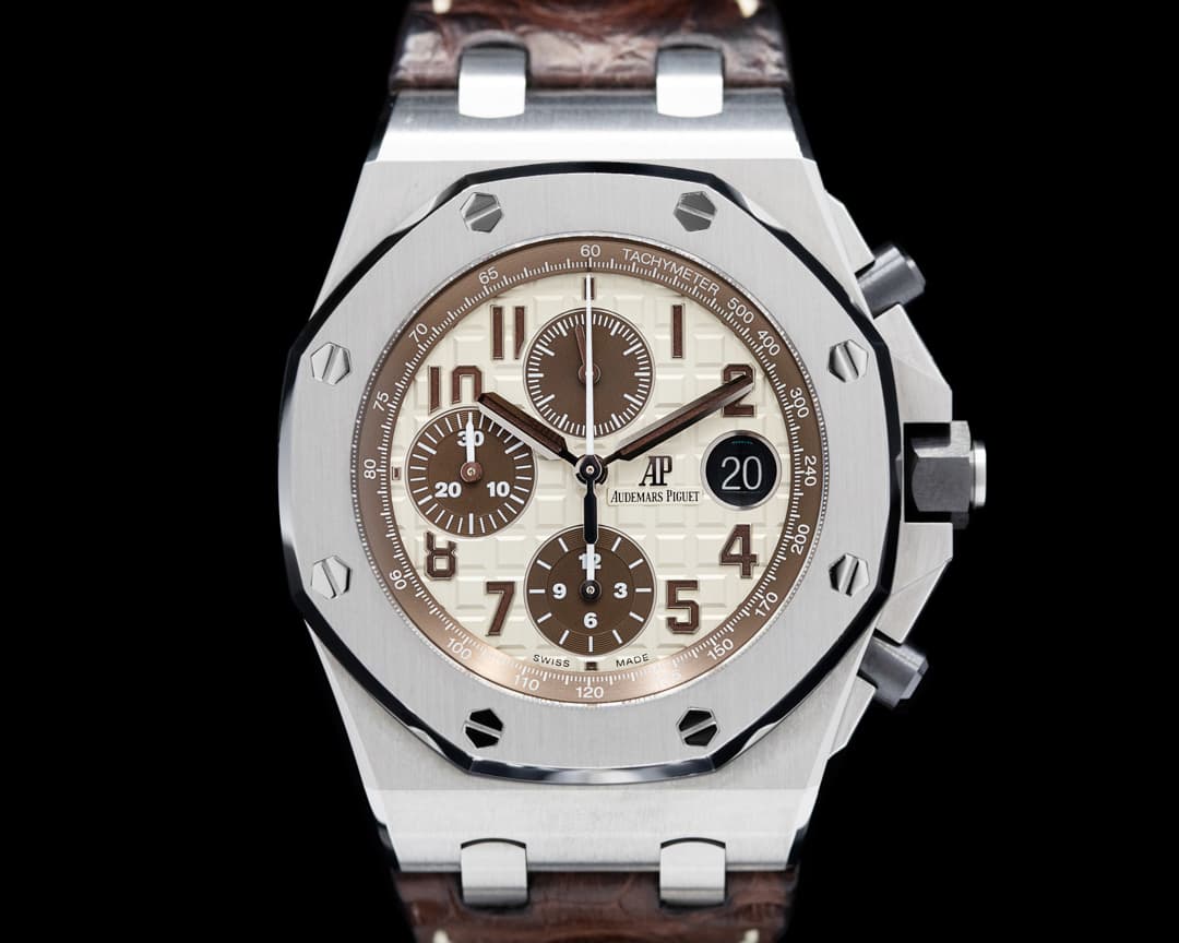 Audemars Piguet Royal Oak 26470ST Offshore SAFARI SS / Alligator