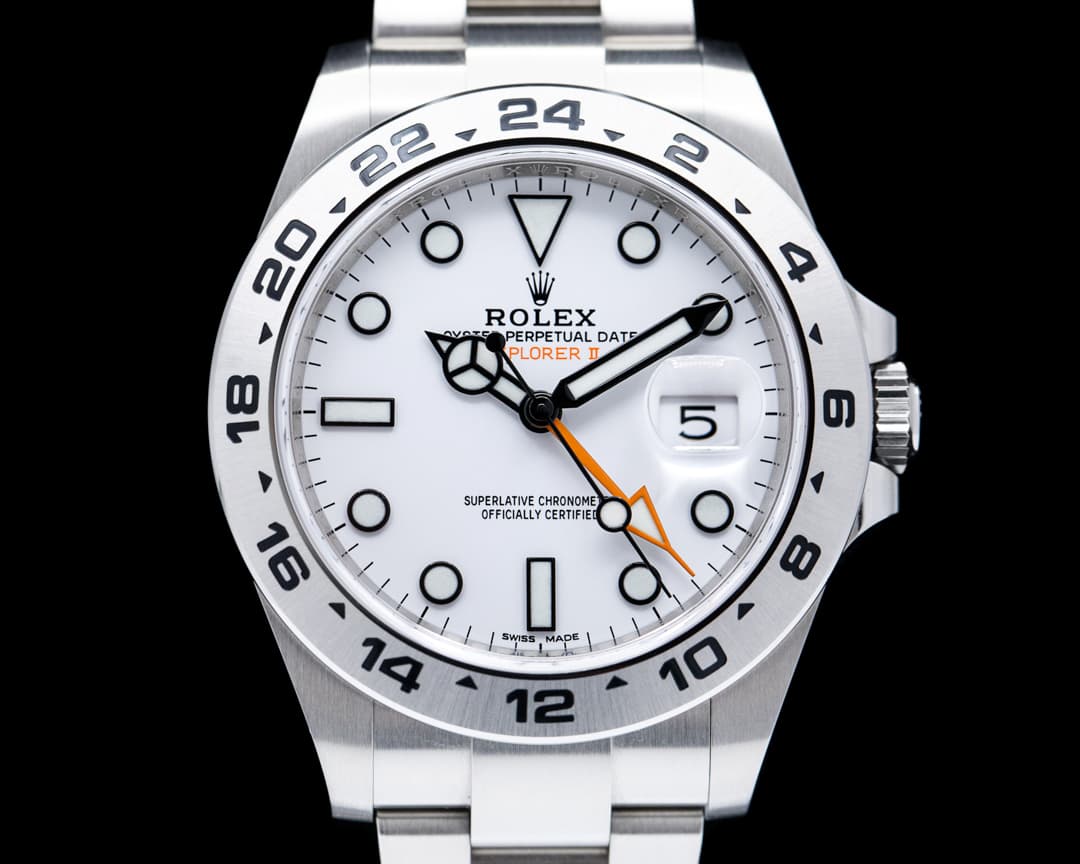 Rolex Explorer II 216570 White Dial SS 2020