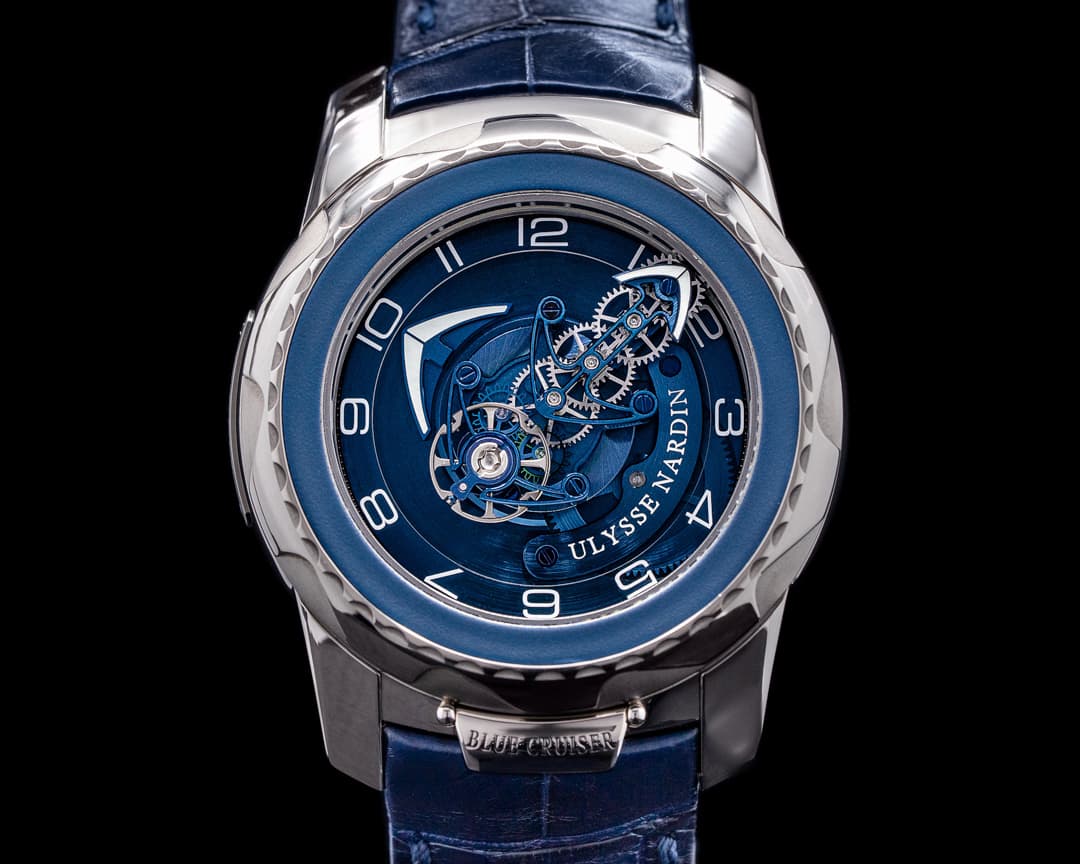 Ulysse Nardin Freak Blue Cruiser Tourbillon 2050-131 18k White Gold