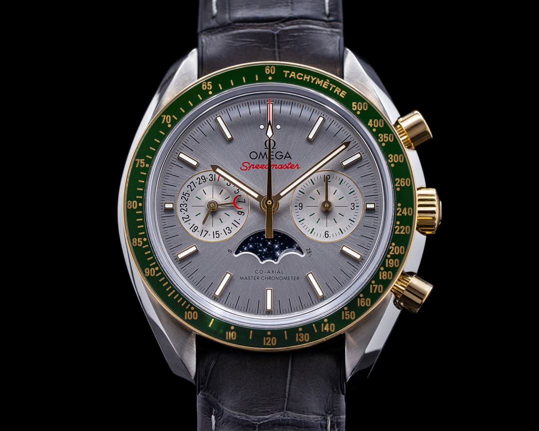 Omega Speedmaster Automatic Moon Grey Dial