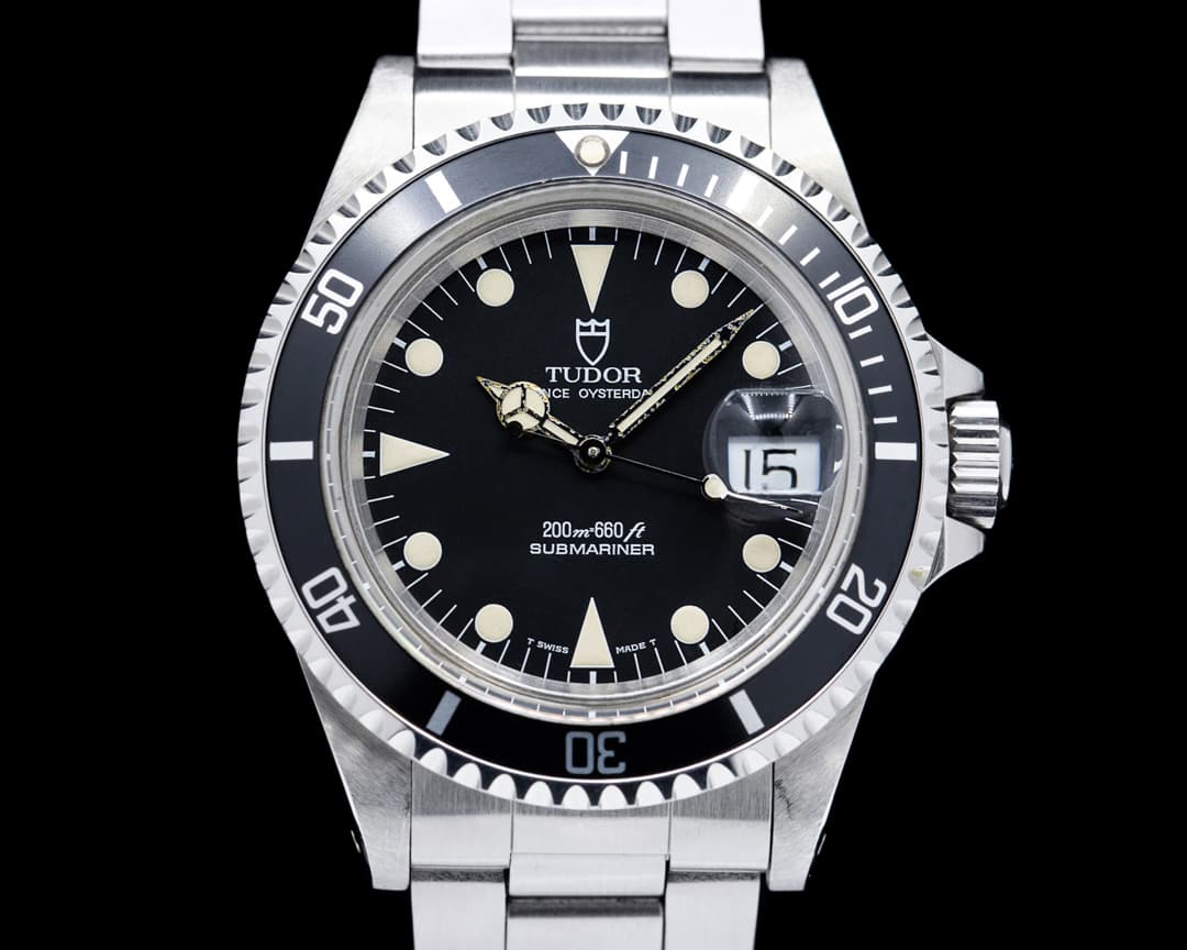 Tudor Submariner 79090 SS Black Dial BOX & PAPERS