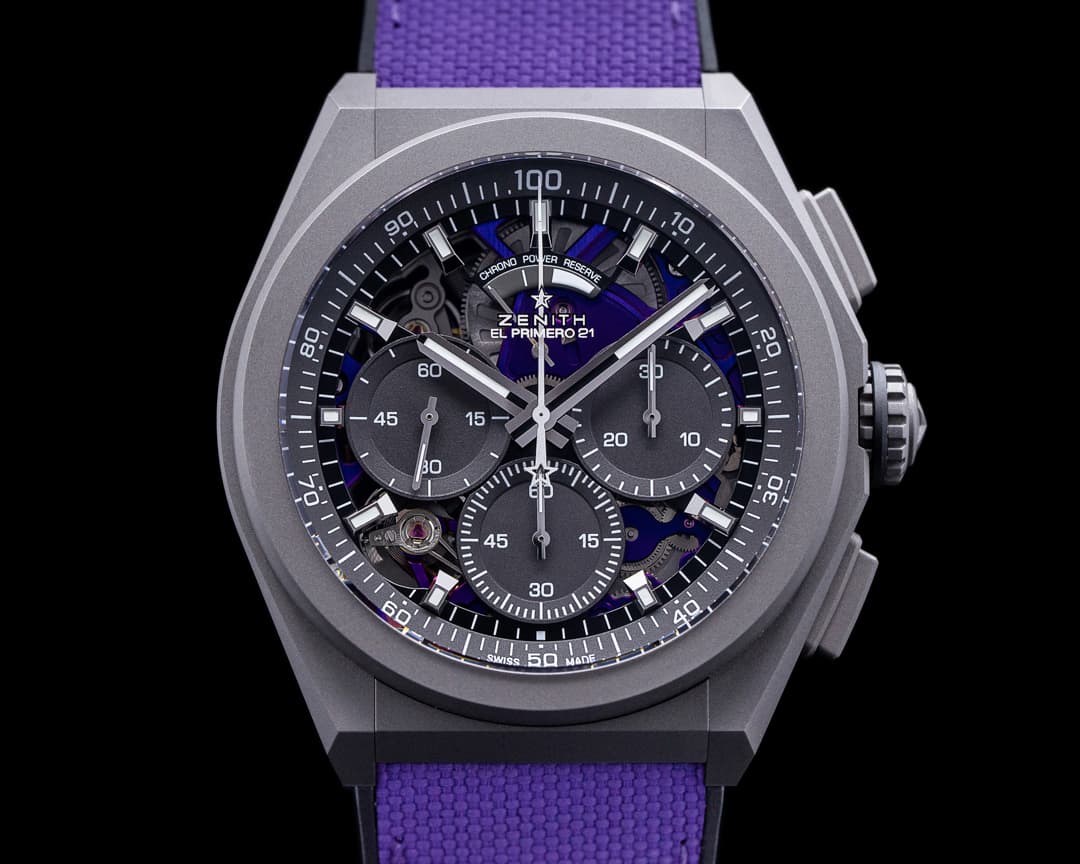 Zenith Defy 21 Ultraviolet El Primero Titanium 