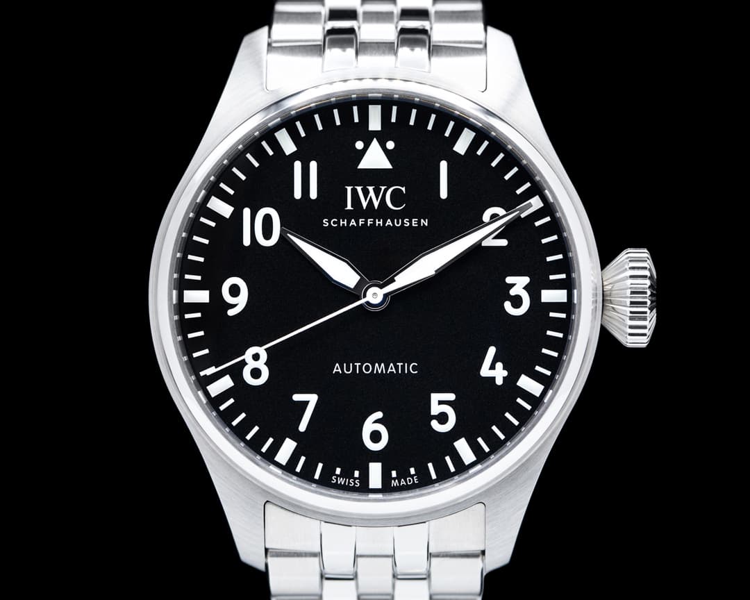 IWC Big Pilots Watch IW329301 43mm Black Dial  Bracelet UNWORN