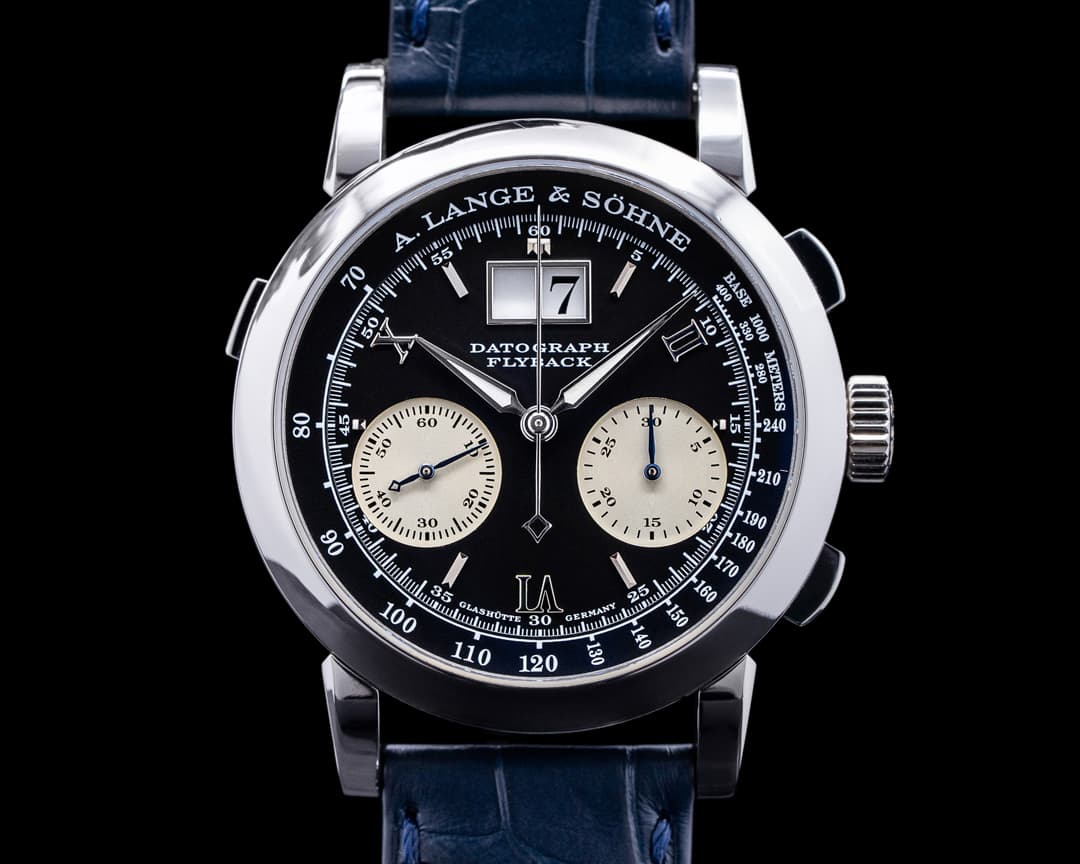 A. Lange and Sohne Datograph Flyback 403.035 Platinum 39MM FULL SET