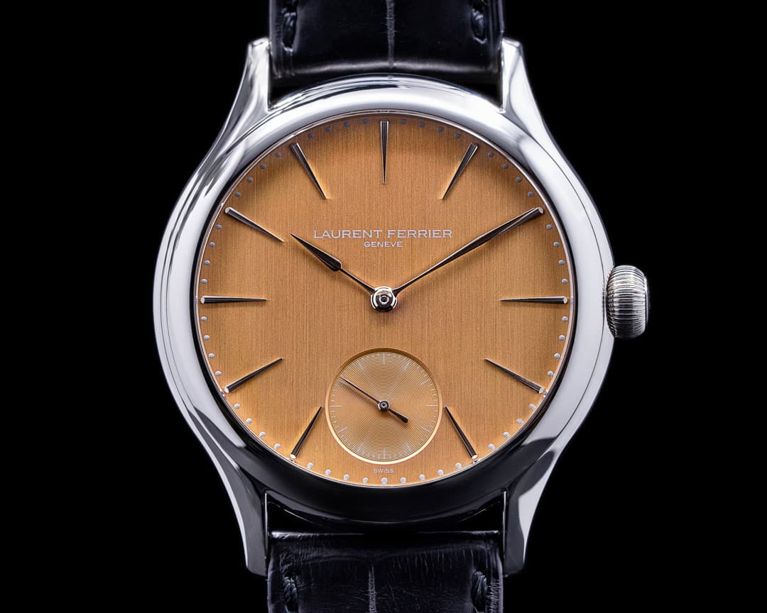 Laurent Ferrier Galet Micro Rotor SS Autumn / Salmon Dial SN #1 ! 