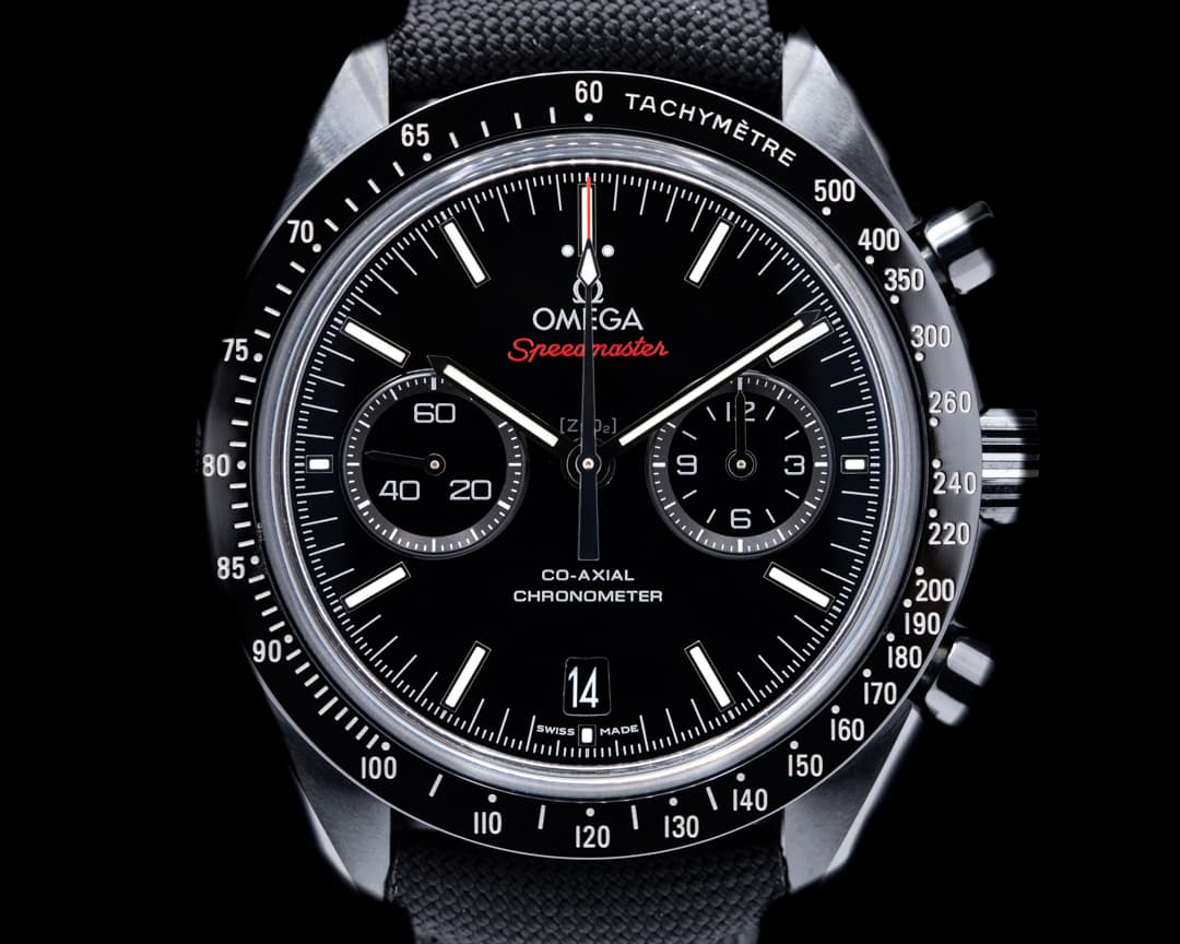 Omega Dark Side of the Moon Ceramic / Black Dial 