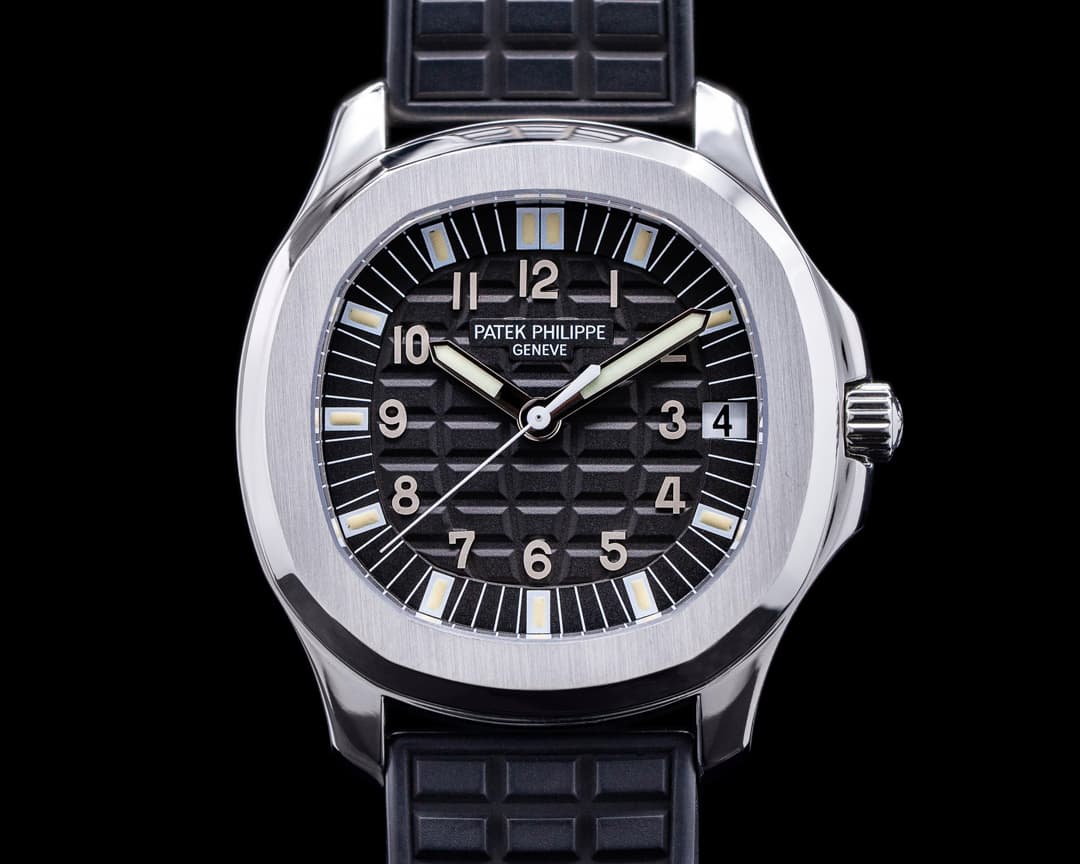 Patek Philippe Aquanaut Automatic 5065A Black Dial SS 