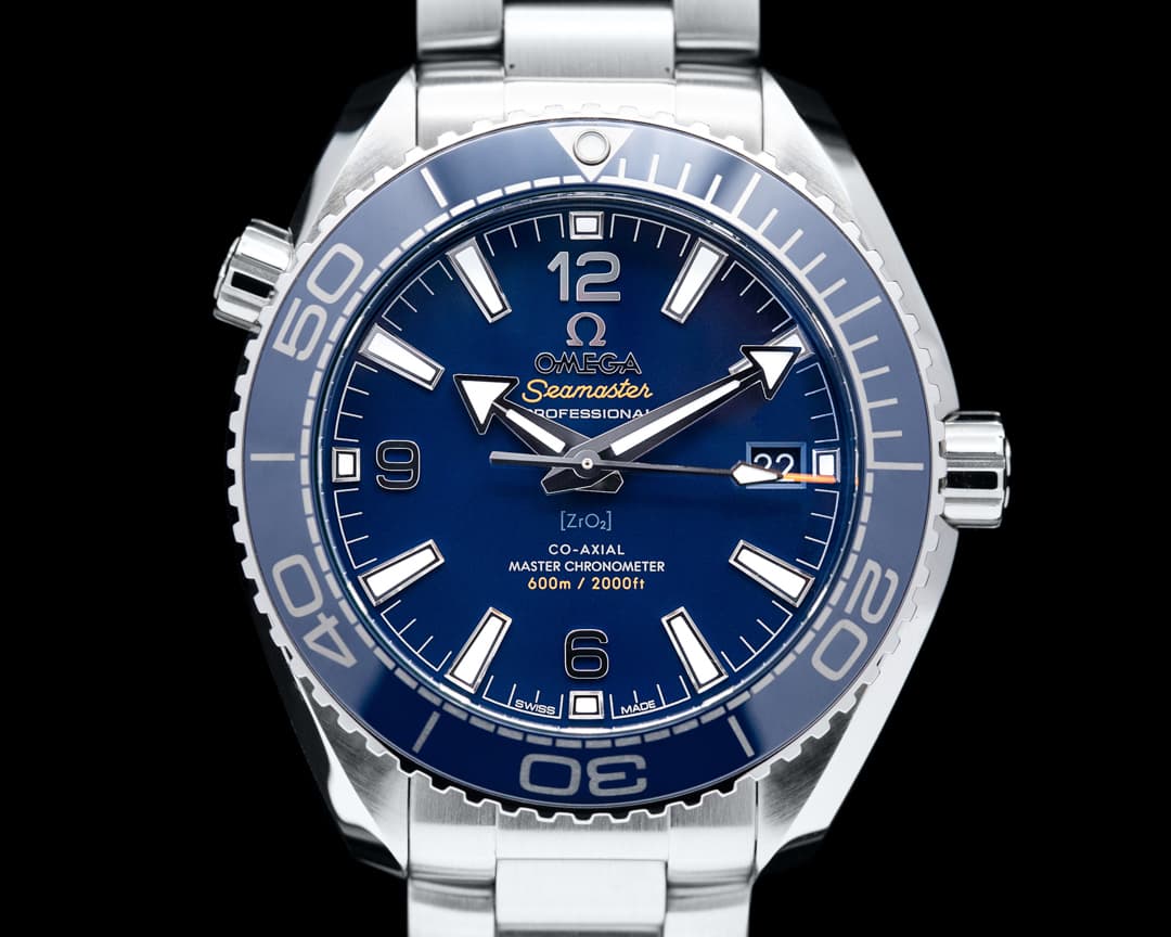 Omega Seamaster Planet Ocean Co-Axial Blue Dial SS / SS 39.5MM
