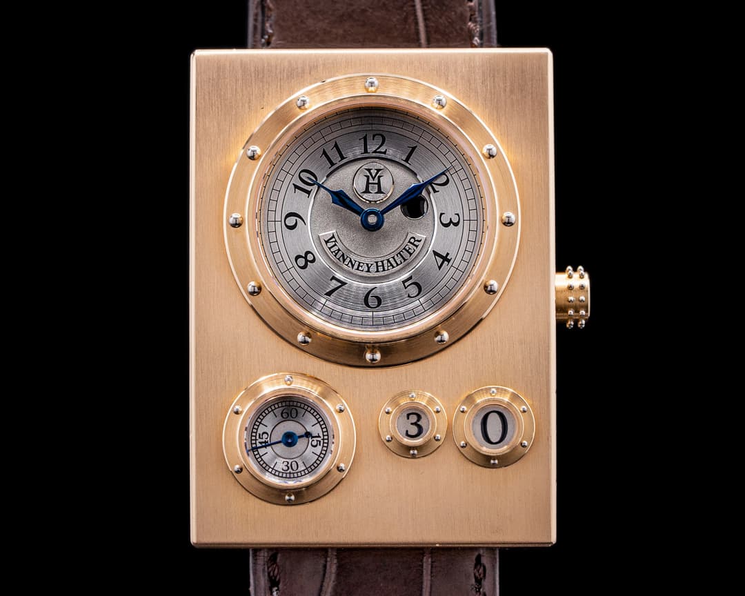 Vianney Halter Trio Grande Date 18k Rose Gold 