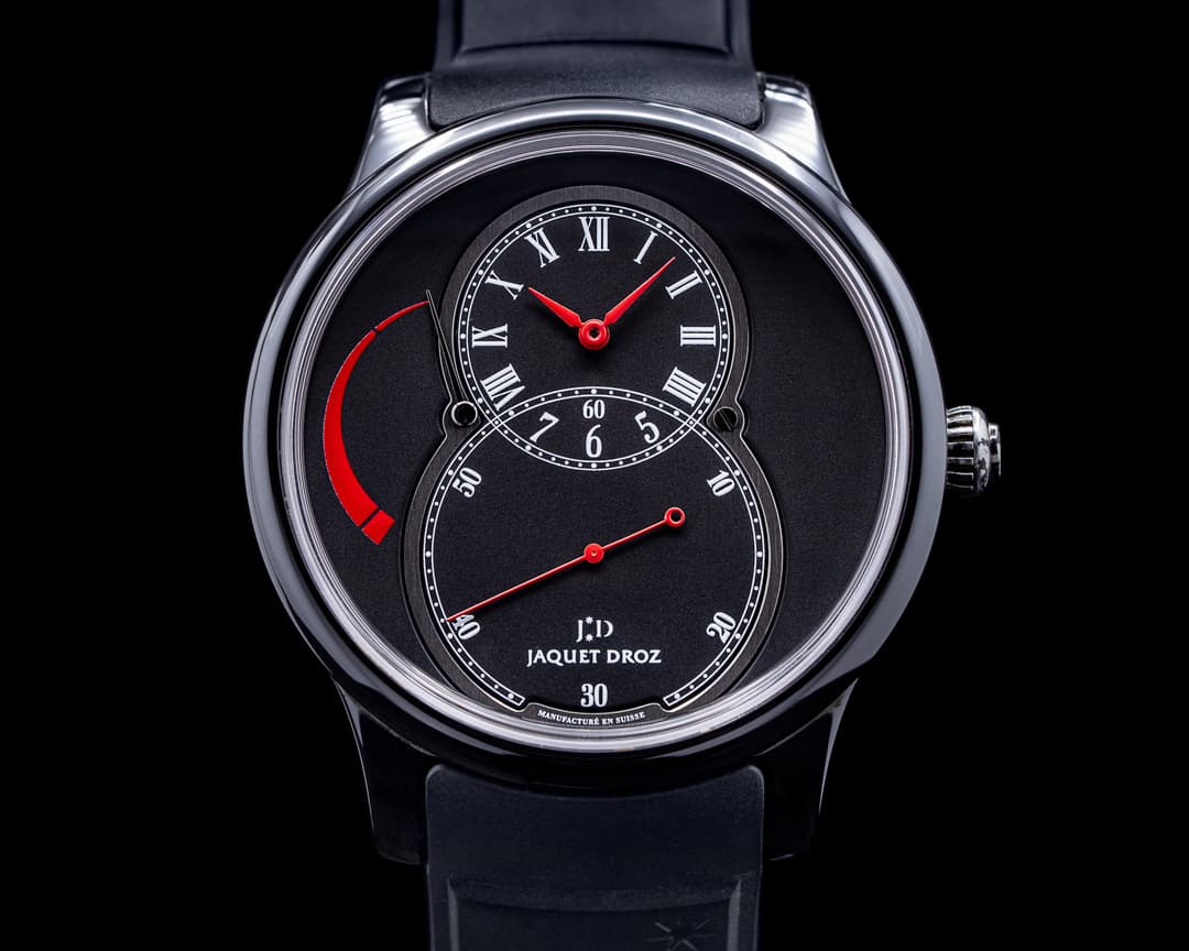 Jaquet Droz Grande Seconde Power Reserve Black Ceramic 