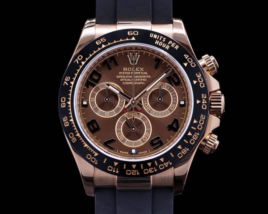 Rolex Cosmograph Daytona 116515LN 18K Rose Gold / Chocolate Dial 
