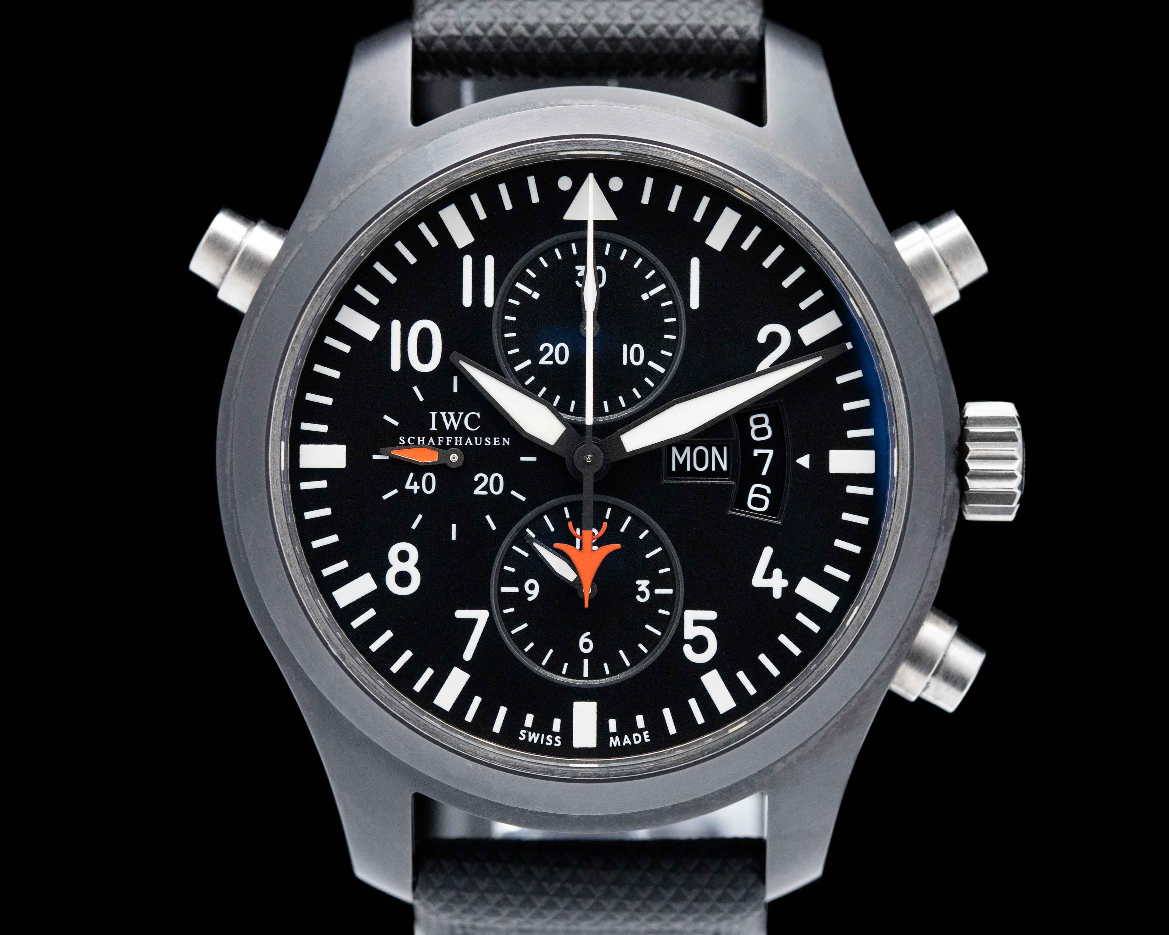 IWC Top Gun Ceramic Split-Second Rattapante 