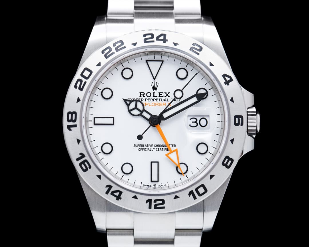Rolex Explorer II 226570 White Dial SS 2021 Model 