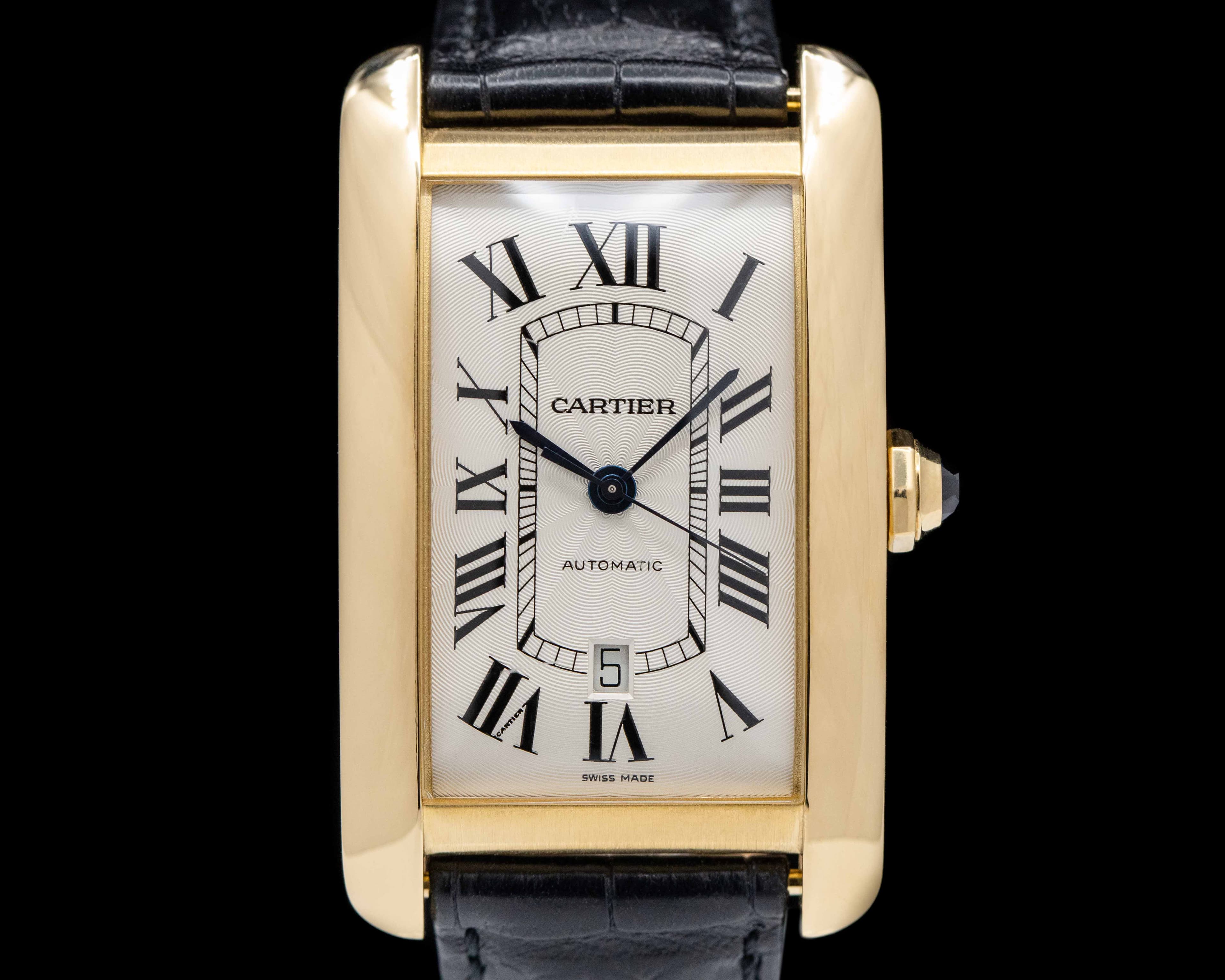 Cartier Americaine Tank XL 18K YG