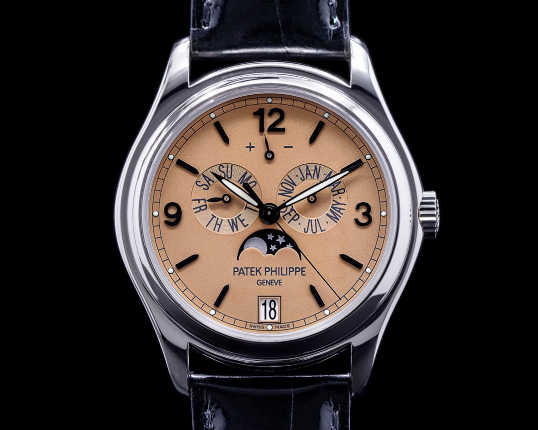 Patek Philippe Advanced Research 5450P Annual Calendar Platinum Salmon Dial Limited 