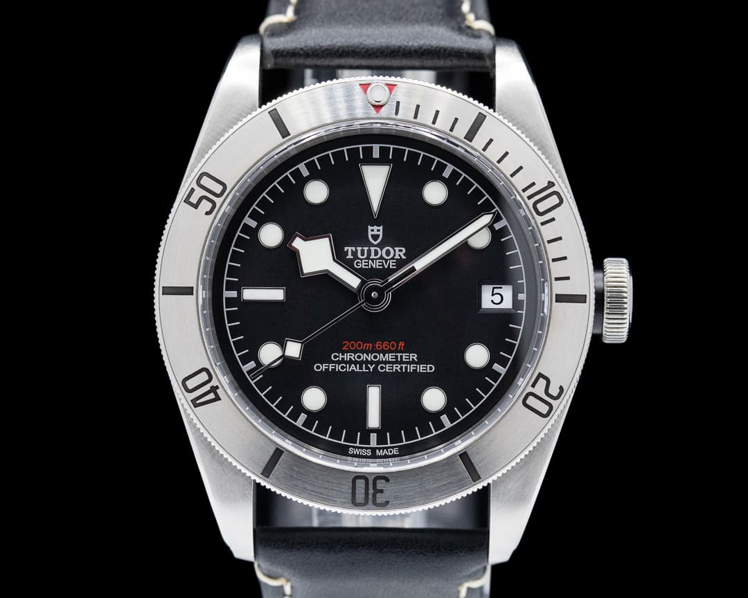 Tudor Tudor Heritage Black Bay 41 BLACK SS / Aged Leather 