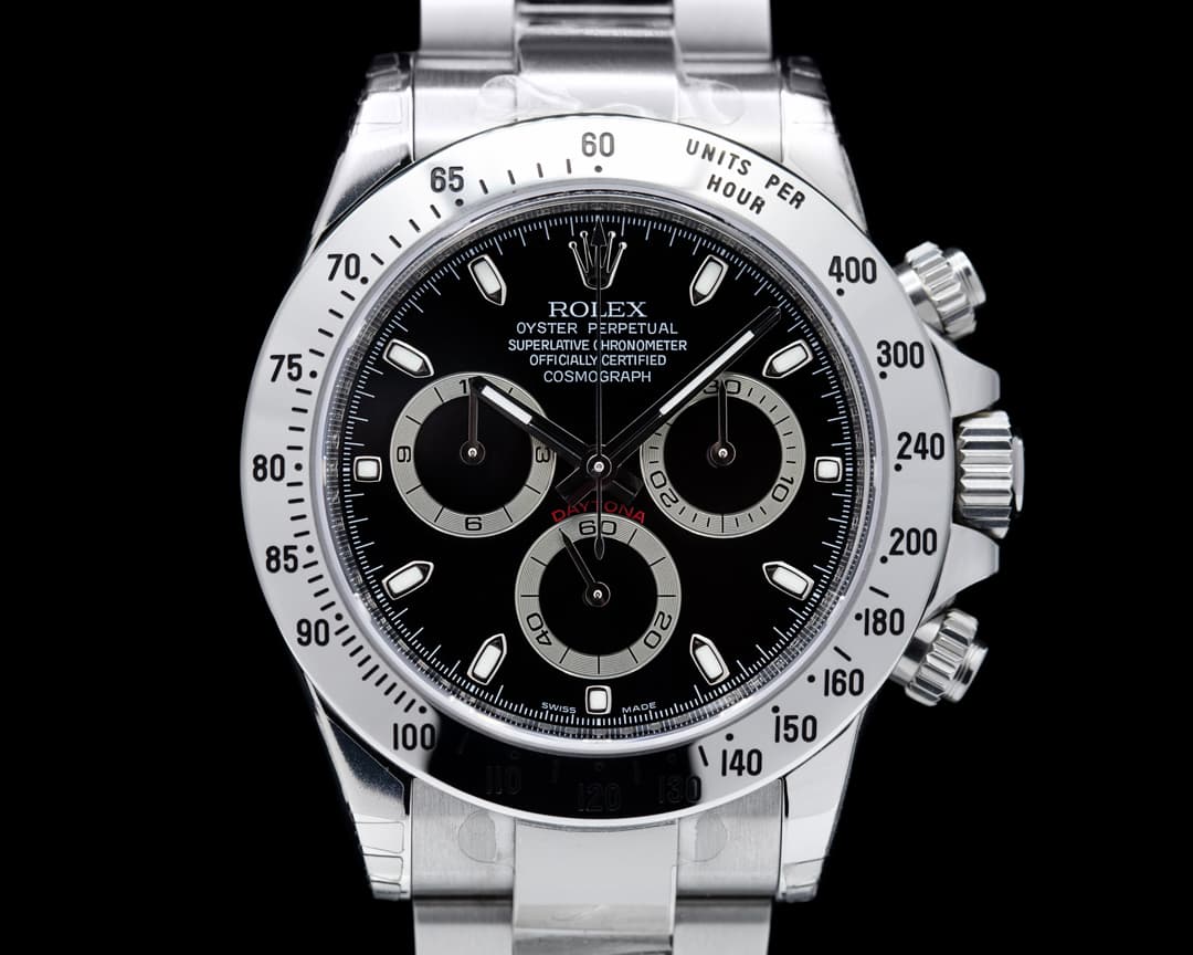 Rolex Daytona 116520 Black Dial NOS STICKERED