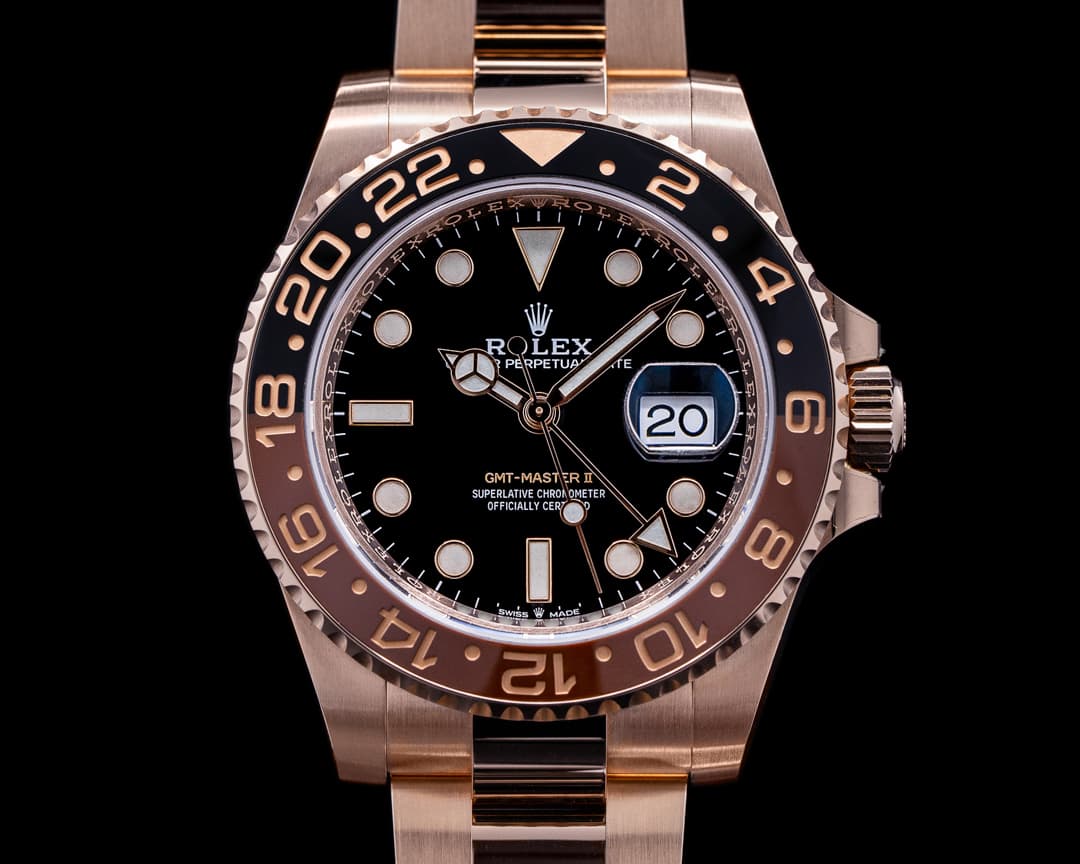 Rolex GMT Master II 126715 18K Everose Ceramic Root Beer 2021