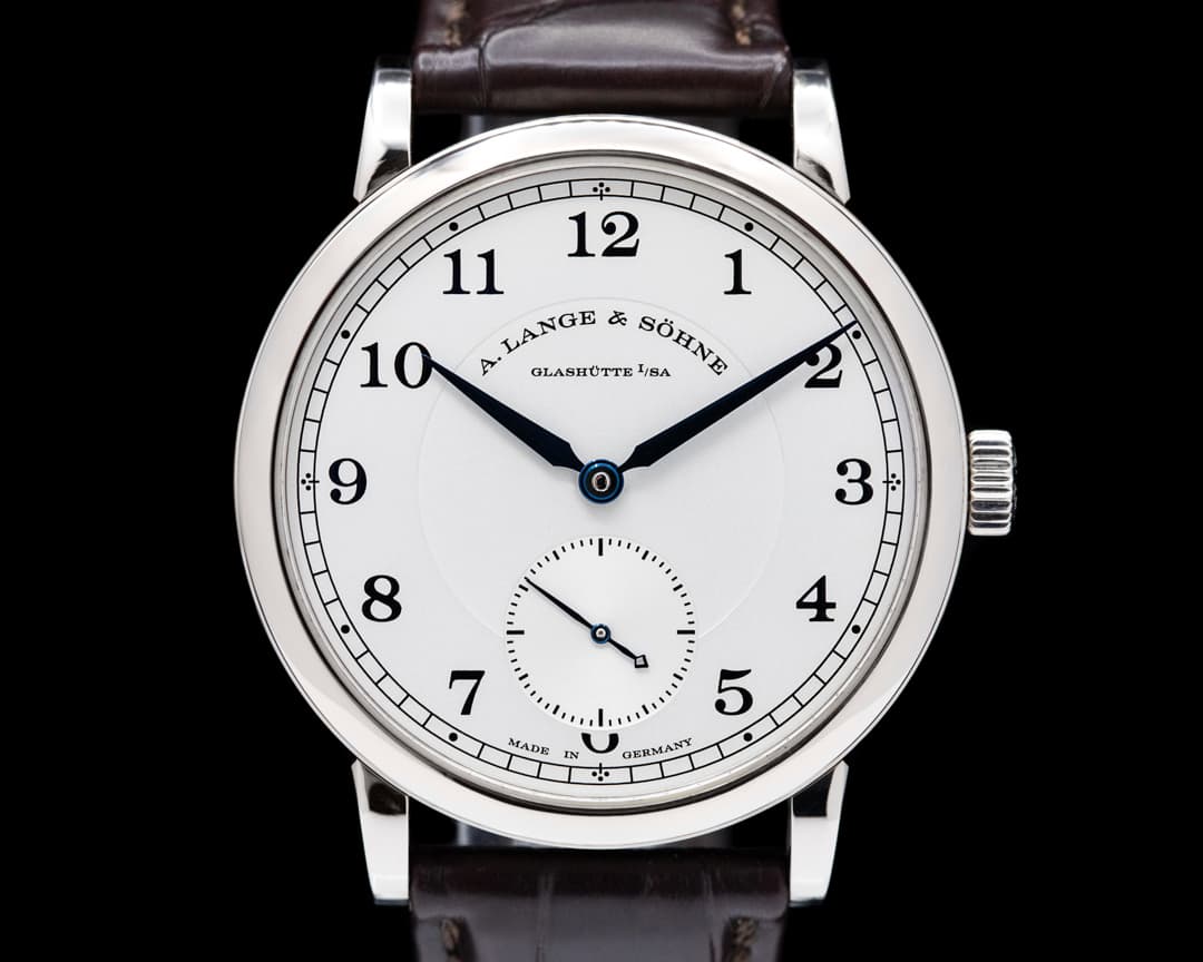 A. Lange and Sohne 1815 18K White Gold Silver Dial 235.026 38.5MM