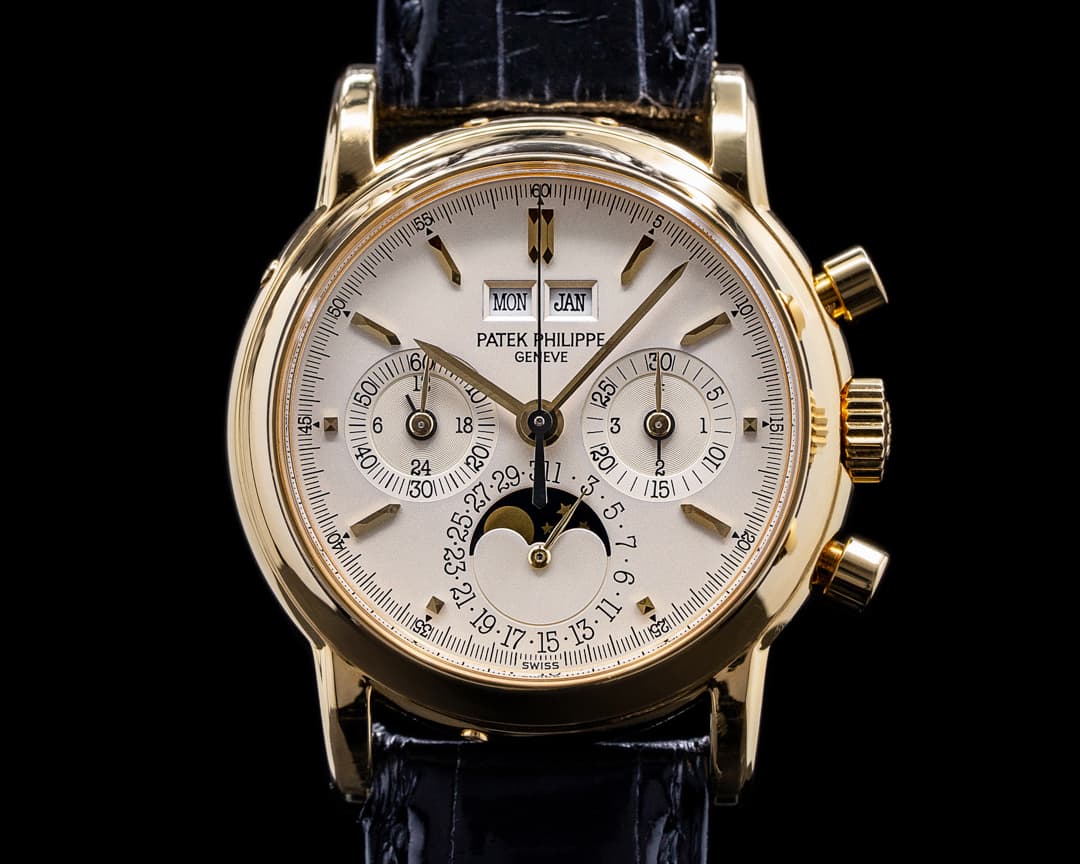 Patek Philippe Perpetual Calendar Chronograph 3970 18K Yellow FULL SET SERVICE 