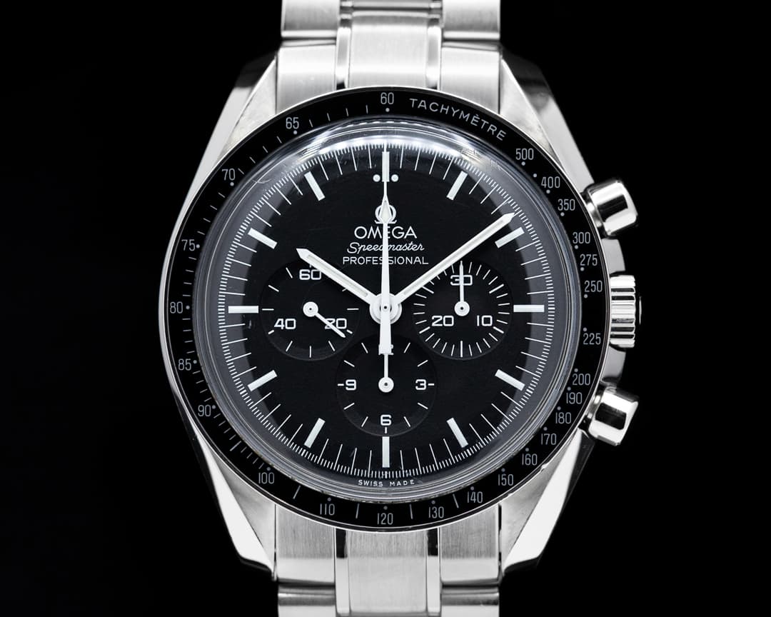 Omega Speedmaster Professional Moonwatch Black Dial