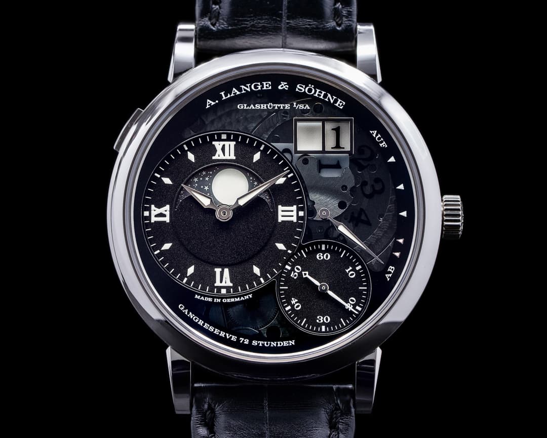 A. Lange and Sohne Grand Lange 1 139.035 Moonphase Lumen Platinum FULL SET 