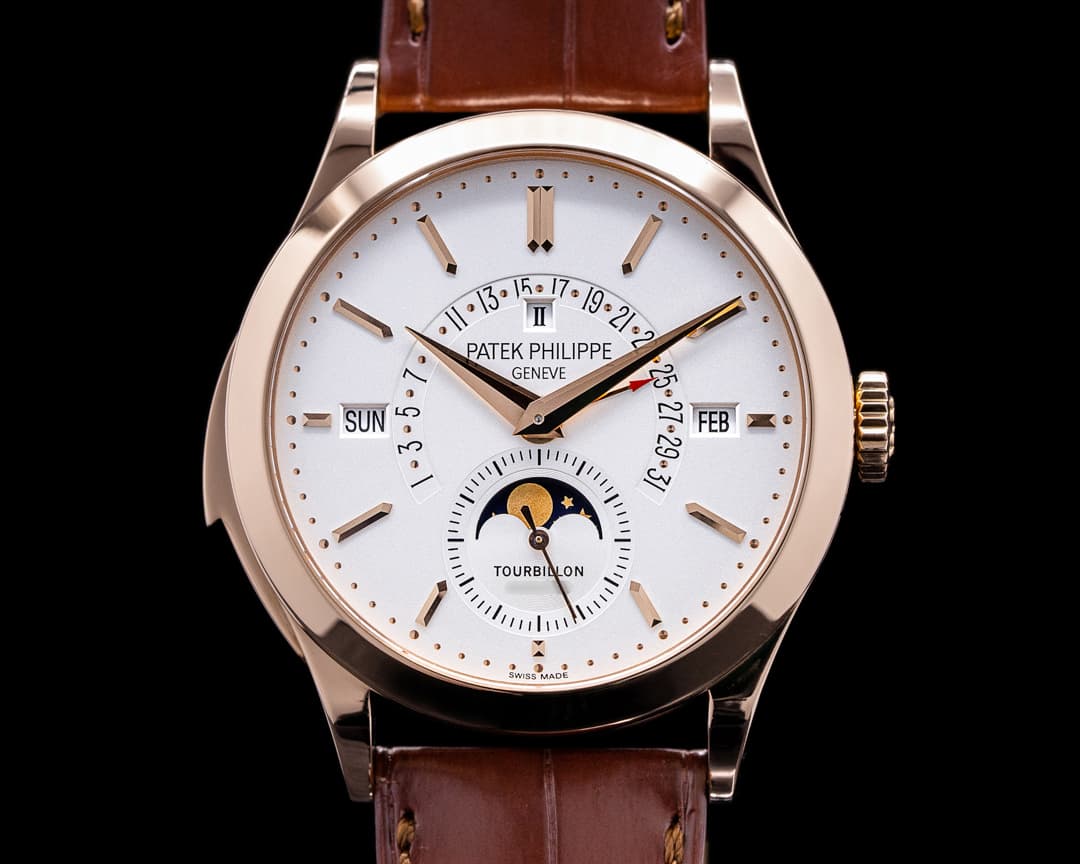 Patek Philippe 5216R Minute Repeater Tourbillon Retrograde Perpetual 18K Rose Gold 