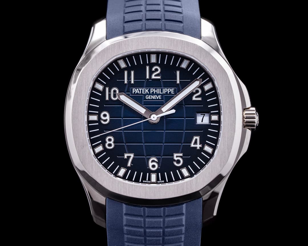 Patek Philippe Aquanaut 5168G 18K White Gold / Blue Dial 2019