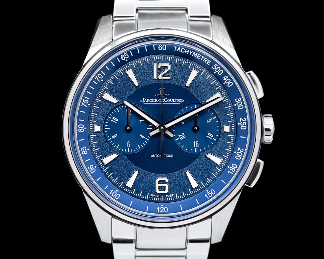 Jaeger LeCoultre Polaris Chronograph SS Blue Dial