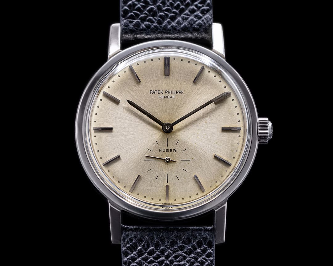 Patek Philippe Vintage 3466 Calatrava Automatic Steel HUBER RARE