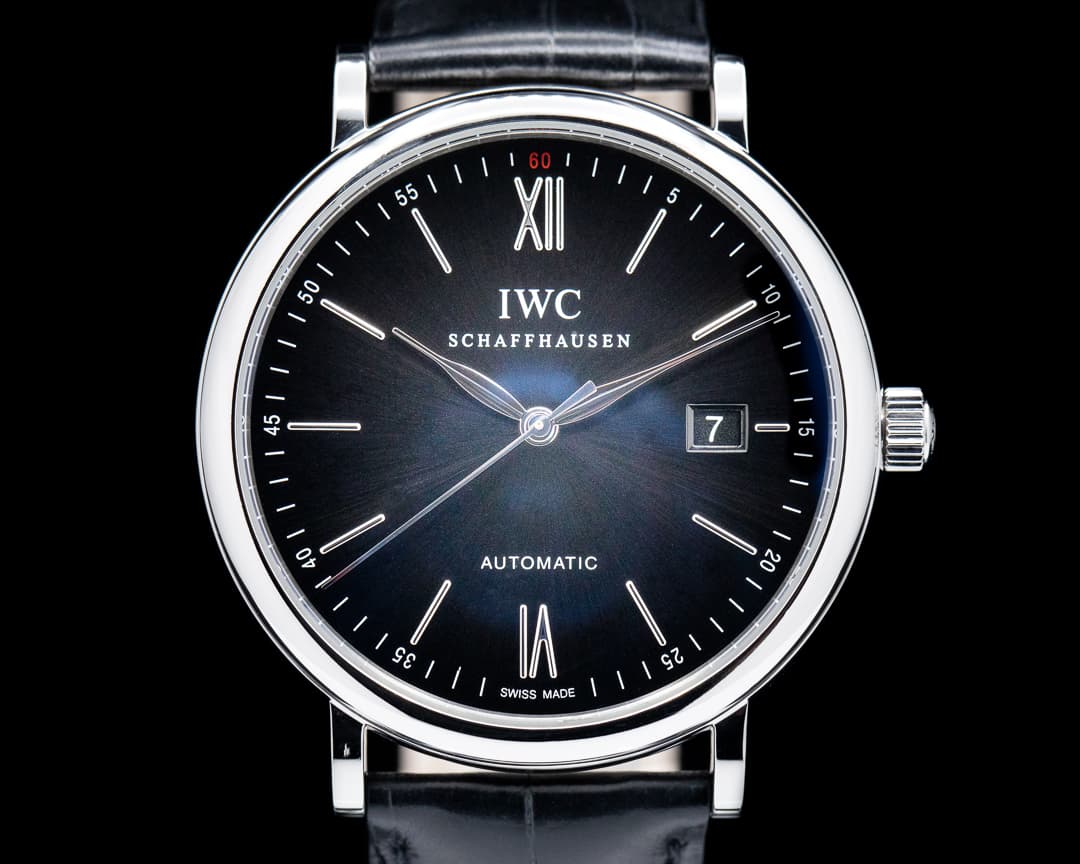 IWC Portofino Automatic SS Black Dial