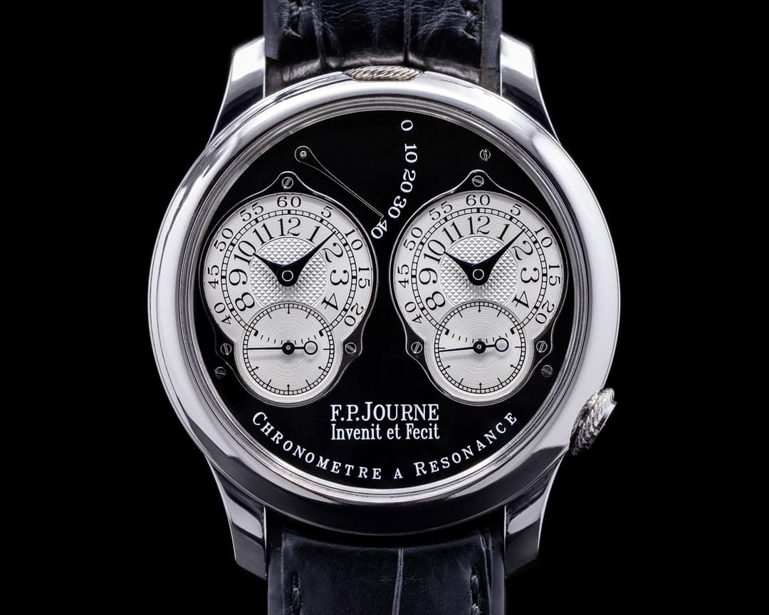 F. P. Journe Chronometre Resonance Platinum "BLACK LABEL" 40MM FULL SET