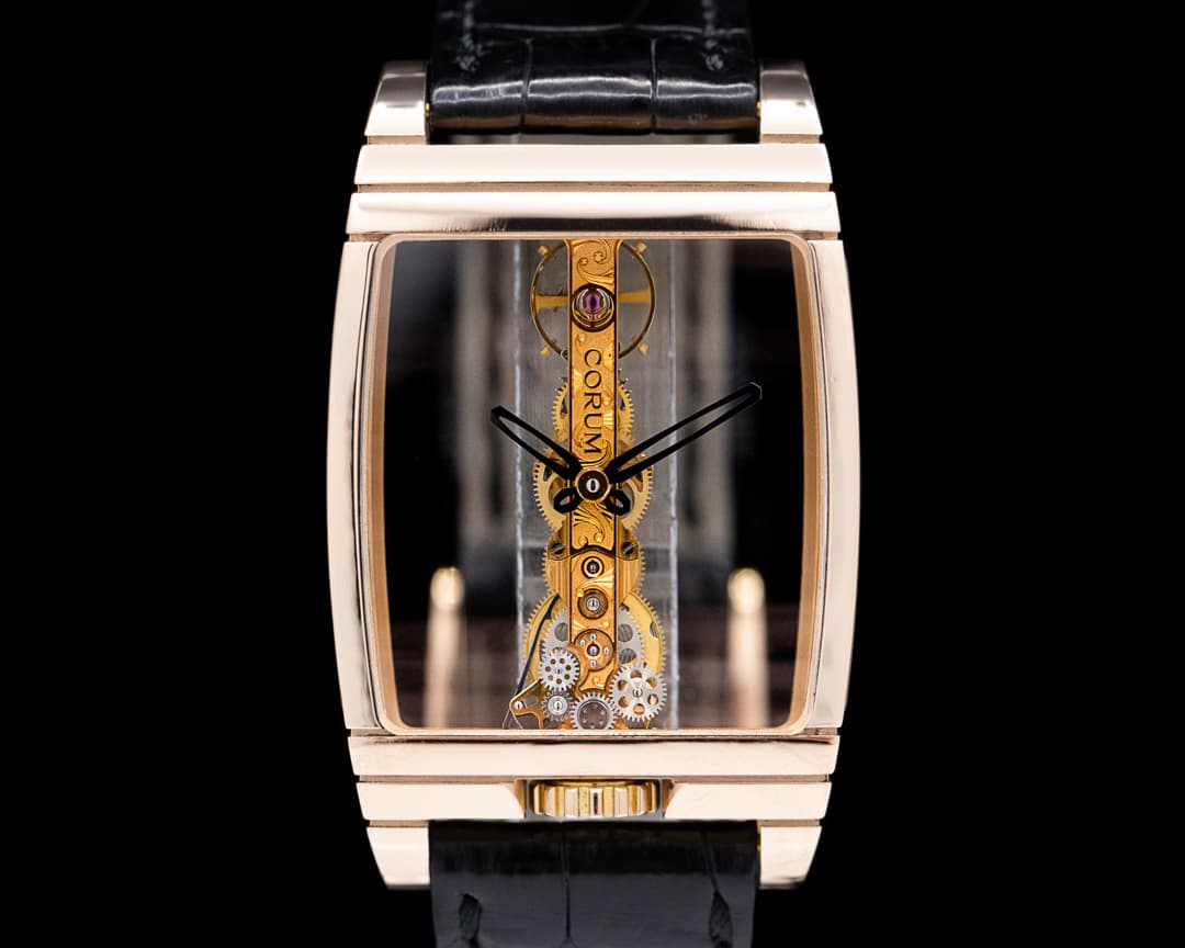 Corum Golden Bridge 18K Rose Gold