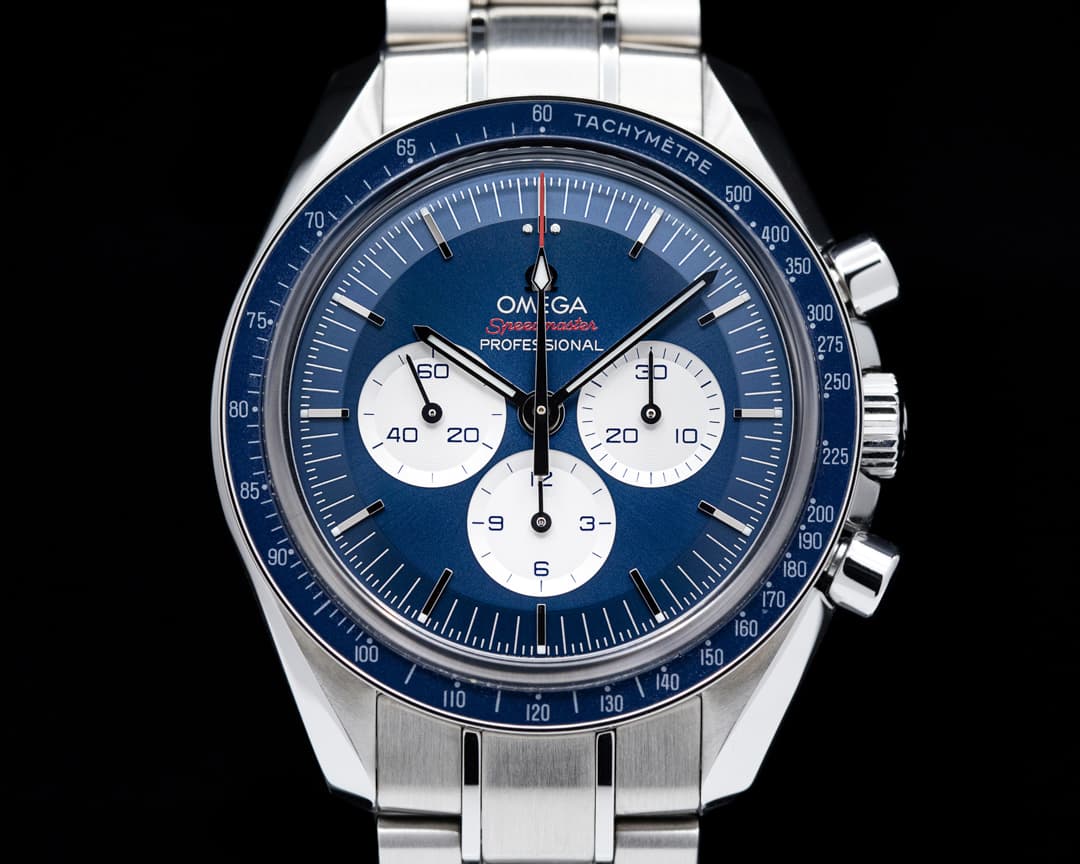 Omega Speedmaster Professional "Tokyo 2020" Limited Edition BLUE 