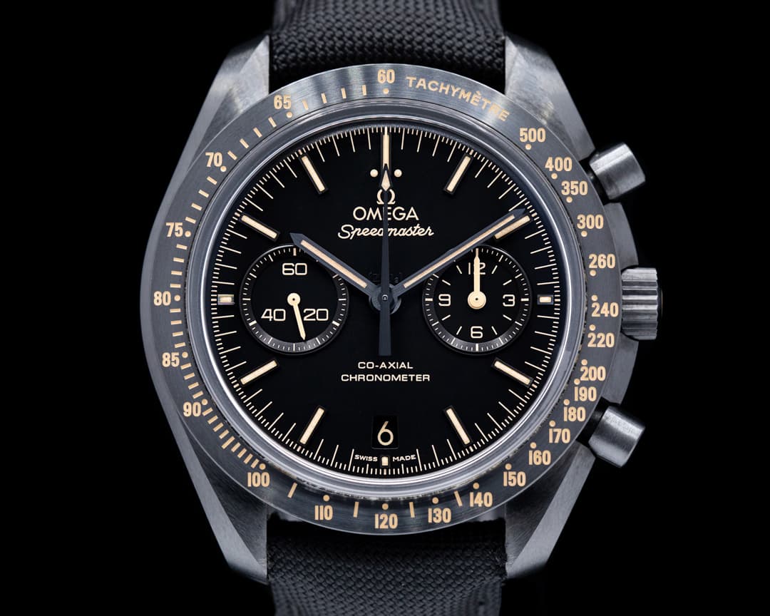Omega Dark Side of the Moon Vintage Black Ceramic