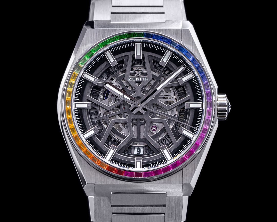 Zenith Defy Classic Rainbow Titanium 