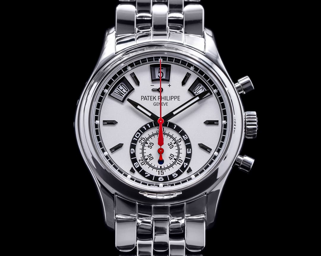 Patek Philippe Annual Calendar 5960/1A Chronograph SS White Dial 