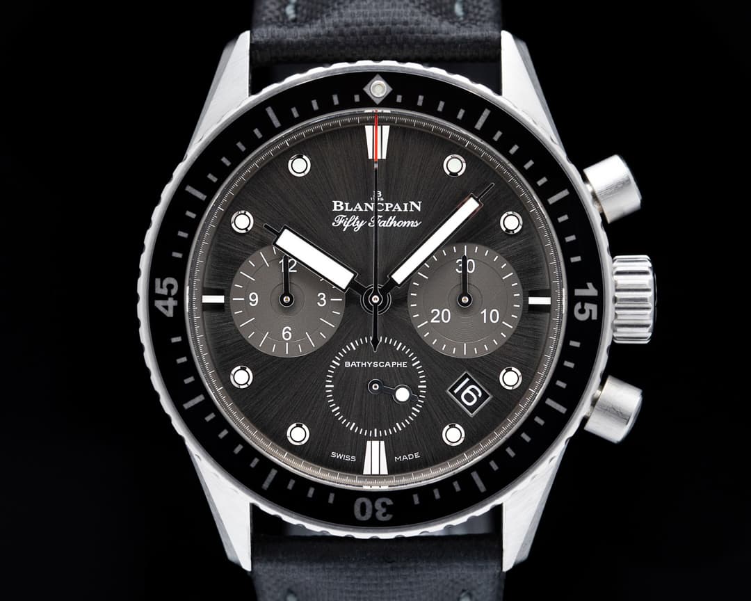 Blancpain Fifty Fathoms Bathyscaphe Flyback Chronograph SS 