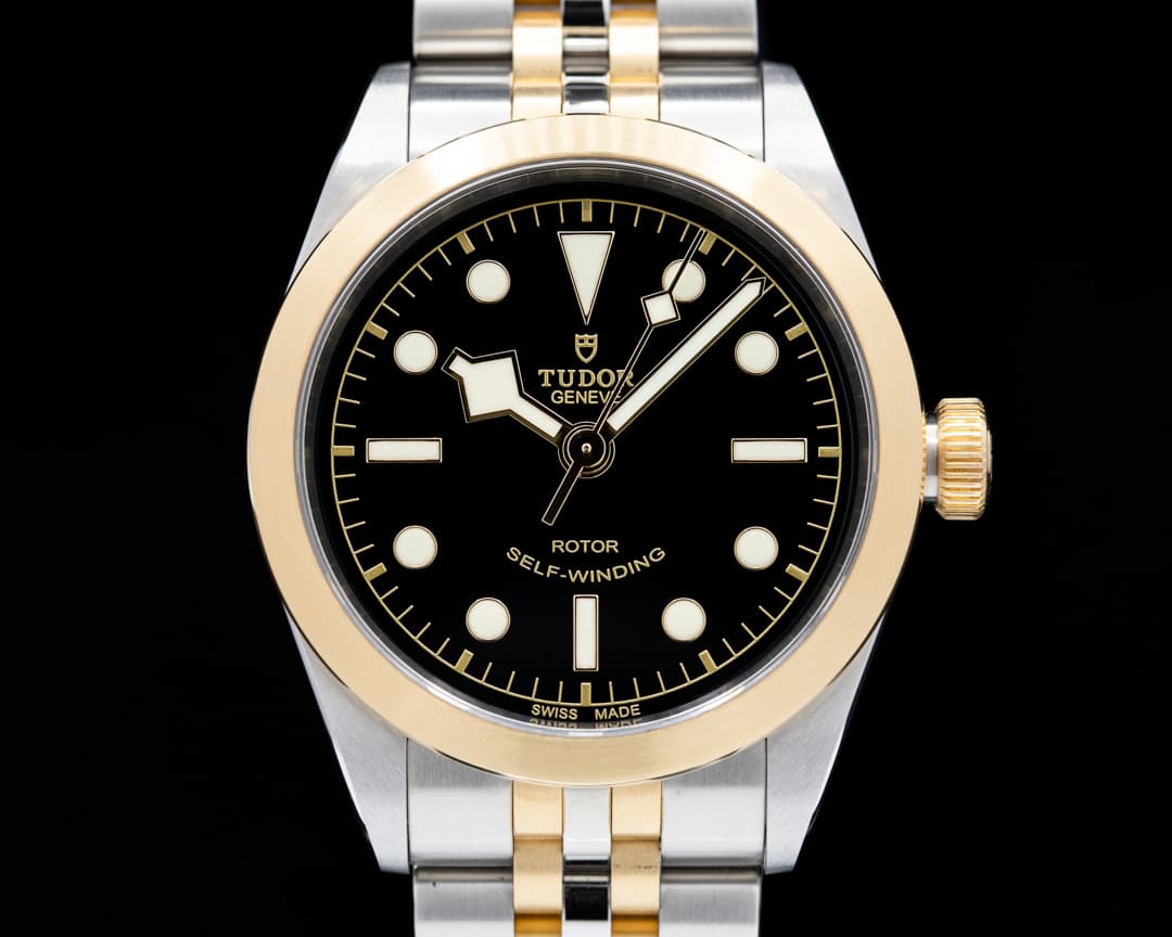 Tudor Tudor Heritage 36 79503 Black Bay SS / Gold 
