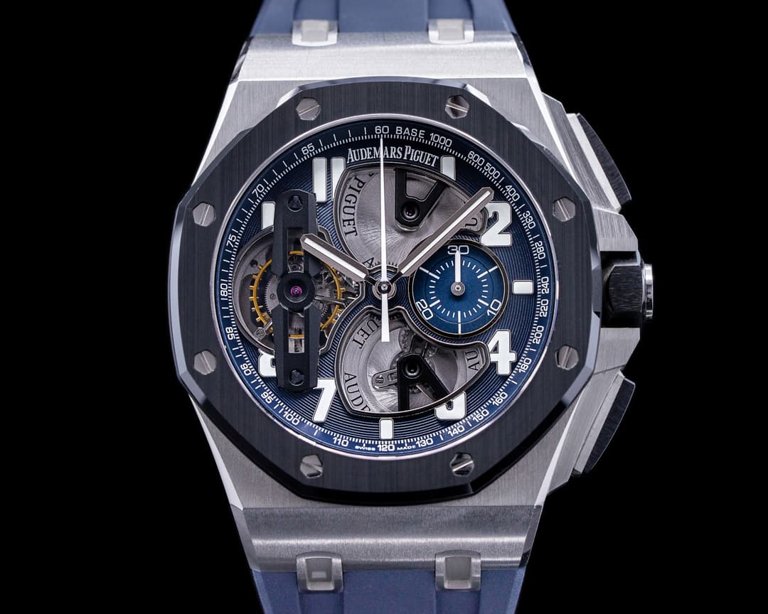 Audemars Piguet Royal Oak Offshore Tourbillon 26388PO Chronograph Platinum / Rubber
