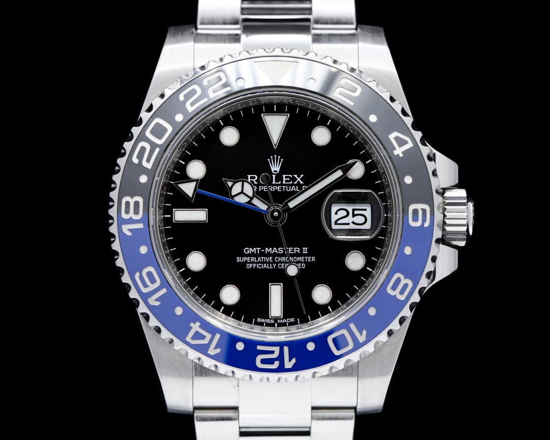 Rolex GMT Master II 116710 Ceramic "Batman" SS 