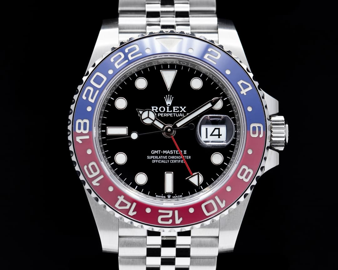 Rolex GMT Master II Ceramic 126710 "Pepsi" SS / Jubilee 