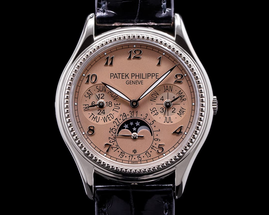 Patek Philippe Perpetual Calendar 5038G 18K White Gold Salmon Dial UNIQUE PIECE UNWORN 