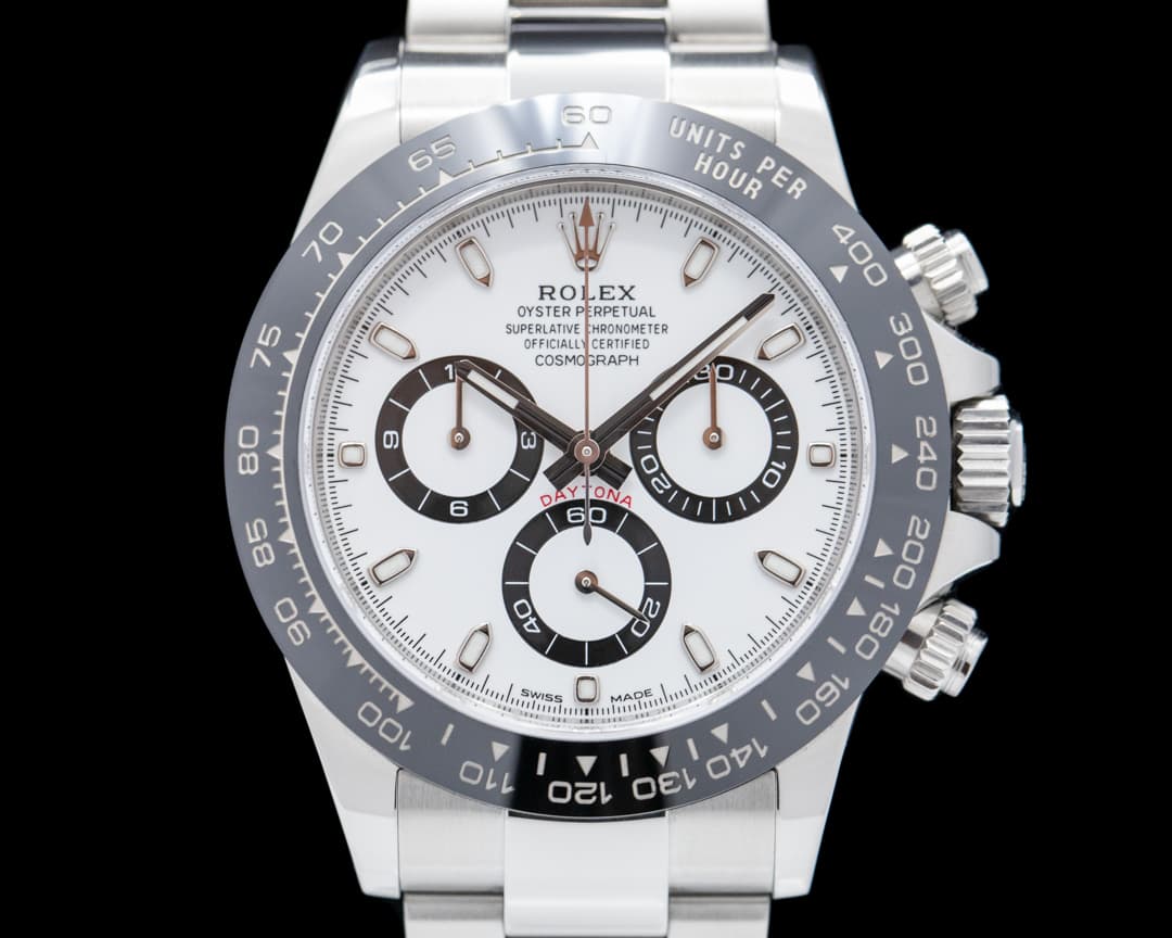 Rolex Daytona 116500LN Ceramic Bezel SS / White Dial
