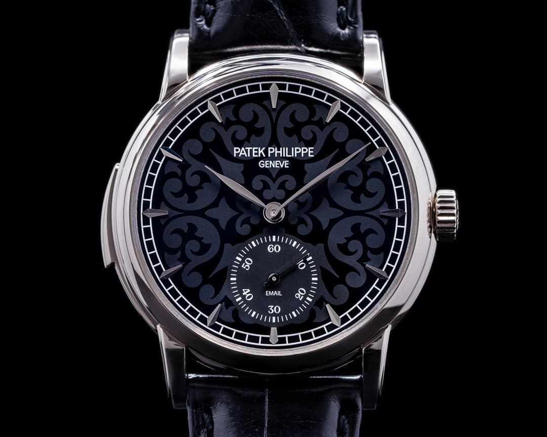 Patek Philippe 5078G-010 Grand Complication Minute Repeater Black Enamel UNWORN