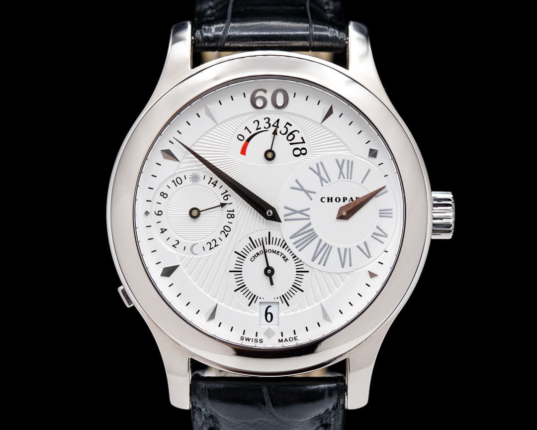 Chopard L.U.C Regulator GMT  Silver Dial 