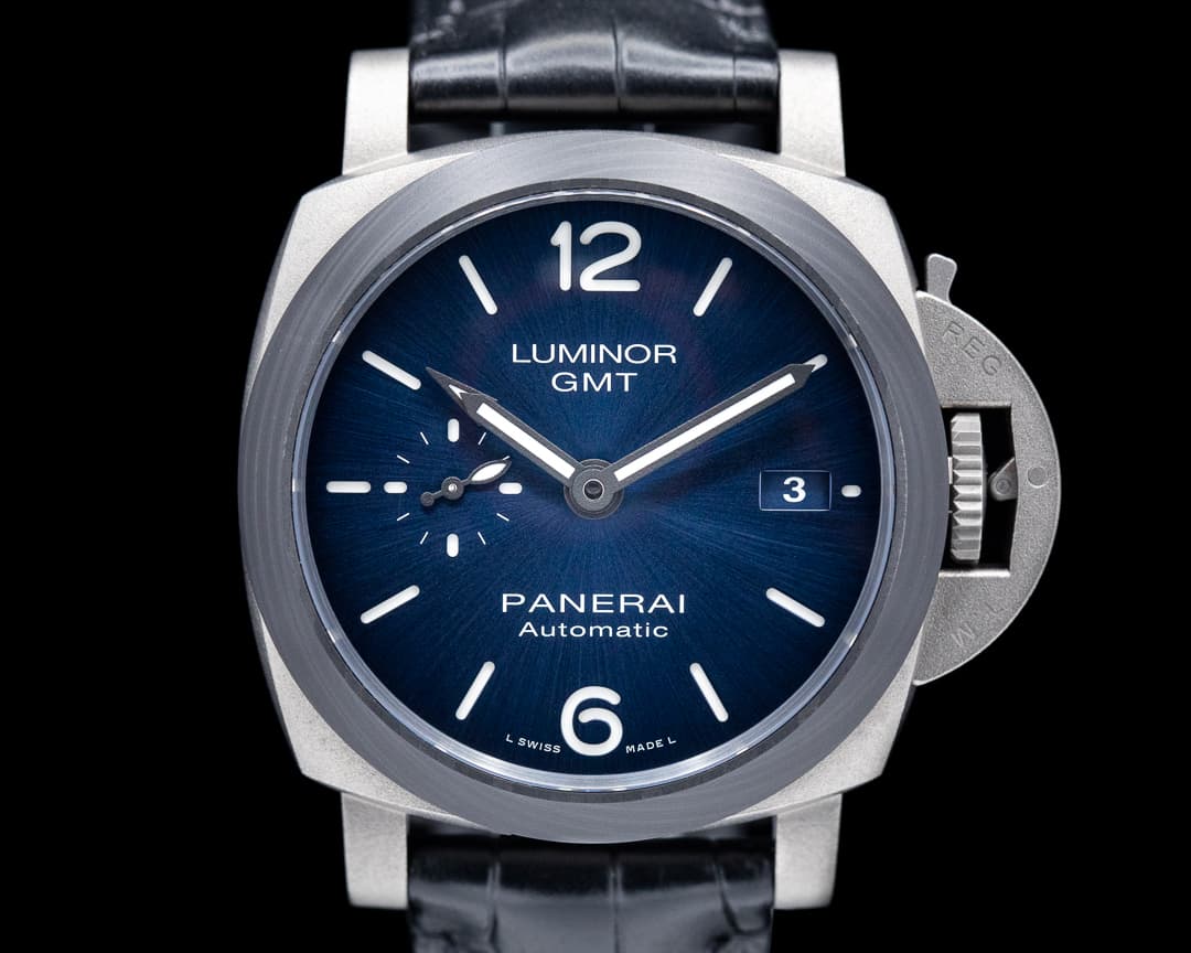 Panerai Luminor GMT Titanium / Carbotech Blue Dial 42MM 2021