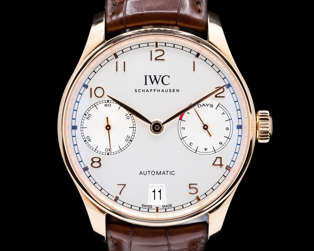 IWC Portuguese 7 Day Automatic 18K Rose Gold 2019